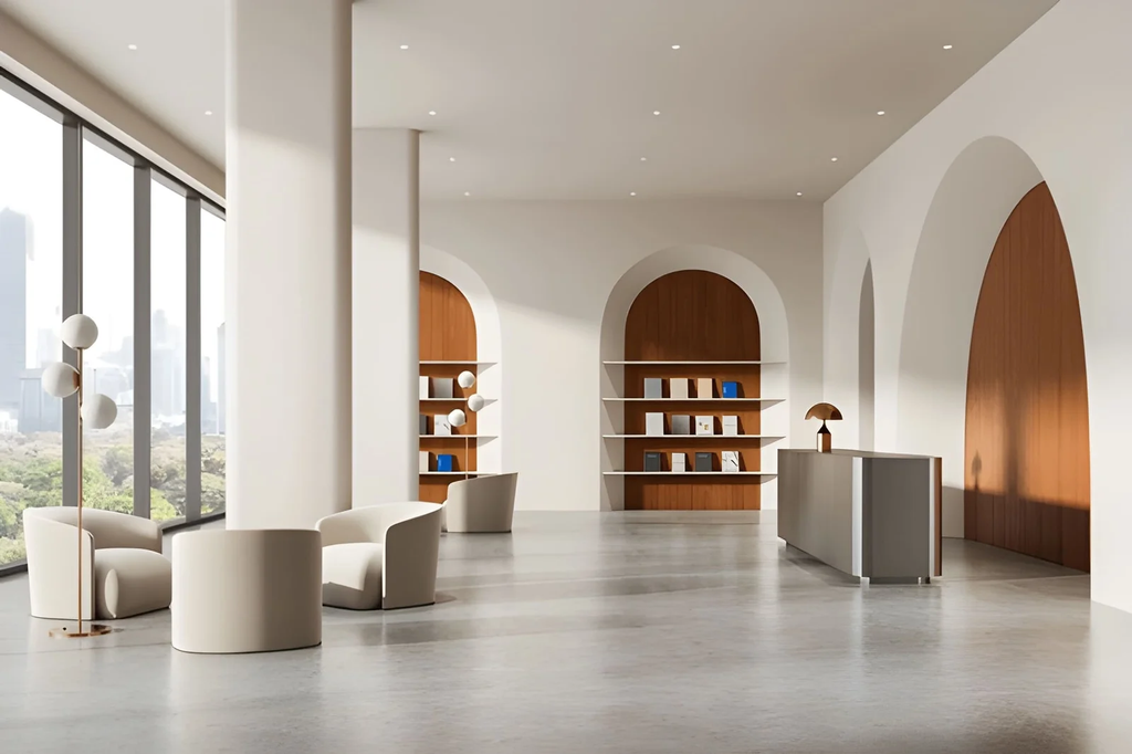 How Do Interior Designers Use Curved Architecture to Shape Modern Homes?