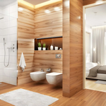 How Do Designers Create Privacy in Open-Plan Bathrooms?
