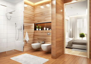 How Do Designers Create Privacy in Open-Plan Bathrooms?